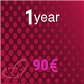 1 Year Cccam Service + 1 Month Gift